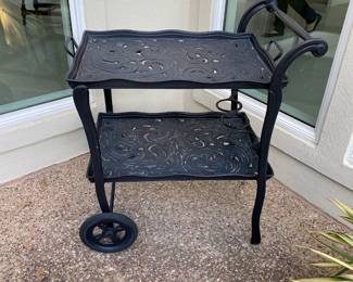 Yard Art bar cart