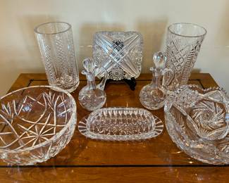Crystal Serving Pieces