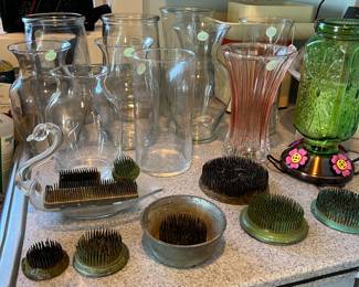 Vases & Metal Flower Frogs
