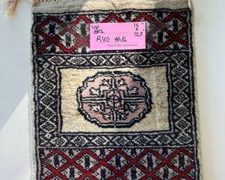 16.  	BR1			MINI  RUG	  	  15” x  12”