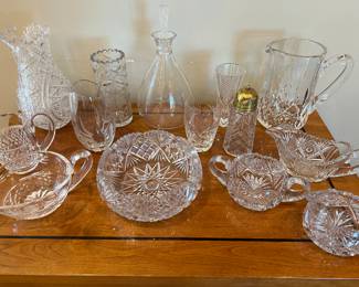 Crystal Serving Pieces
