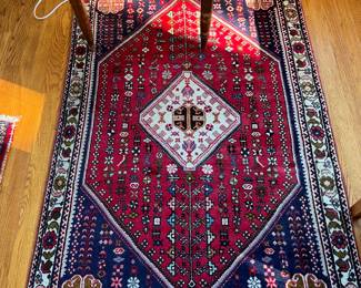 RUG # 6.	MBR							 	  61” x  39”
100% wool pile - Hand Made in Iran