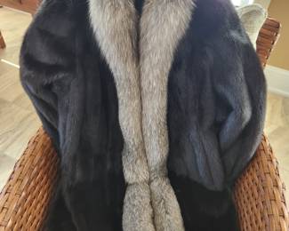 Ladies fur coat