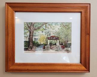 Jim Siemer Mon Ami winery print