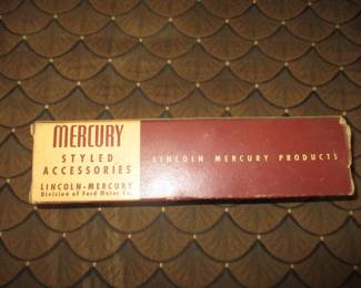 mercury vintage car part, new in box