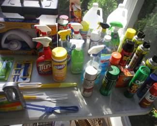 cleaning supplies