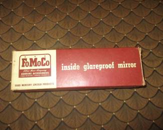 FoMoCo vintage car part, inside glareproof mirror