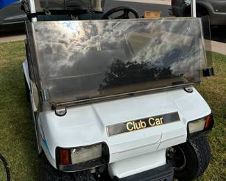 Golf Cart with folding windshield, batteries 2 years old