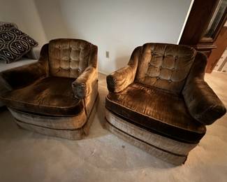 Arm chairs, matching set