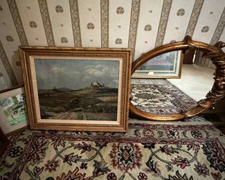 Mirror, assorted pictures