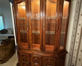 Lighted China Hutch