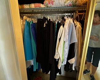 Assorted Clothing, bedspreads