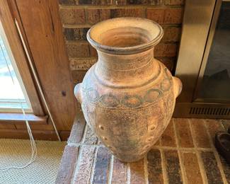 circa 1990 pottery vase