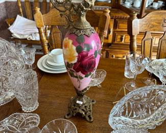 Two of two antique urns