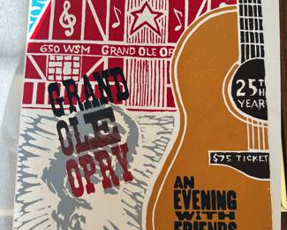 signed poster Clarksville Academy 2014