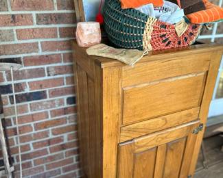antique ice box