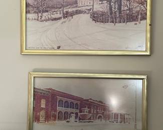 Old Clarksville prints