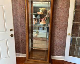 circa 1970’s curio cabinet