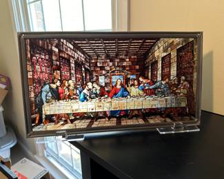 Stain glass “The Last Supper”