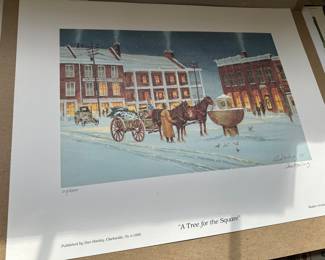 ”A Tree for the Square” print by Dan Handley