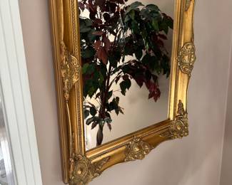 framed mirror