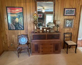 Hand made walnut storage chest