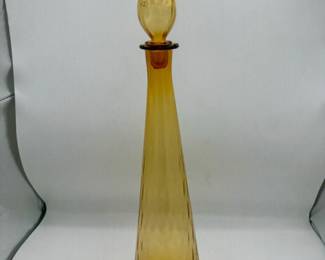21” Tall Amber Genie Bottle
