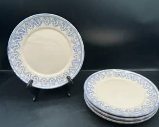 (4) Vintage Italian Crabtree & Evelyn Plates
