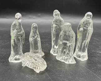 Baby Jesus Mary Joseph & Three Wise Men
