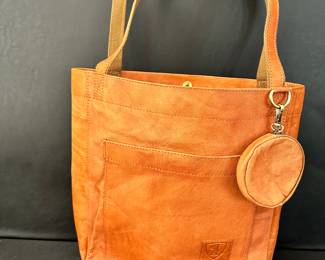 Berliner women's brown leather tote