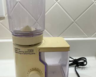 Braun coffee bean grinder