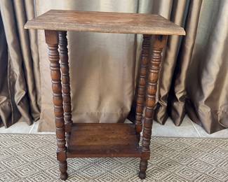 spool leg side table