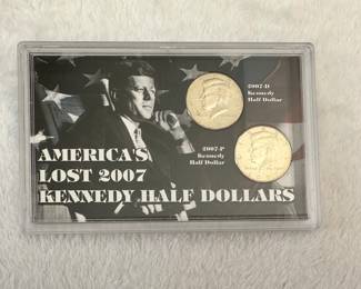 America's lost 2007 Kennedy half dollars