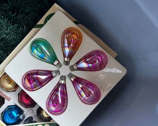 Vintage Christmas ornaments 