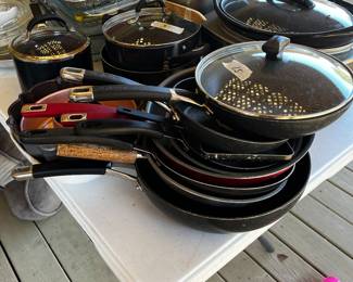 Pots and pans galore!