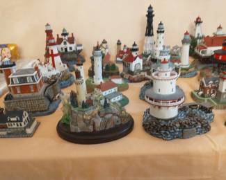 A few lighthouses