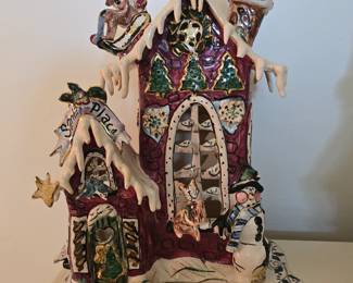 Blue Sky Christmas House