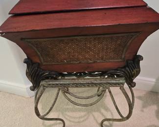 Small Trunk on Stand