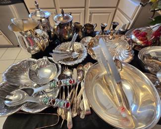 Silverplate and Sterling Pieces
