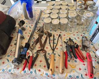 Garden Tools- Jars
