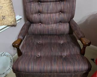 Stripe Arm Chair