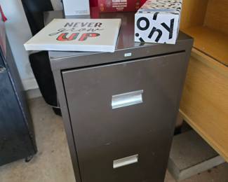 2 Drawer File Cabinet 