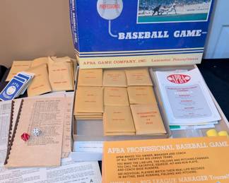 Vintage Baseball game