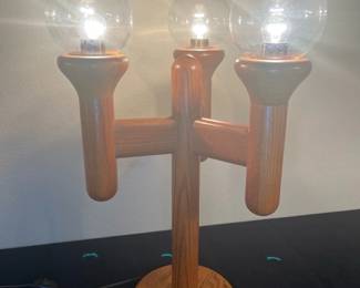 mid century cactus lamp