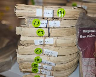 Basket weaving supplies 