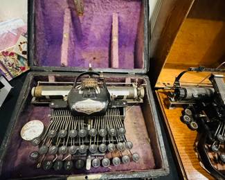 Antique typewriter
