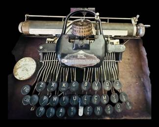 Antique typewriter