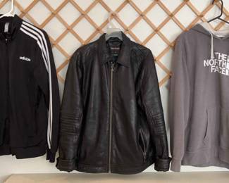 Mens Leather Jacket And More