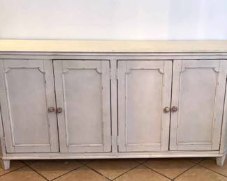 Four Panel Console Cabinet