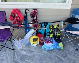 Camping and Lake Days Gear